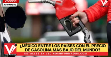 ¿México se encuentra entre los países con el precio de gasolina más bajo del mundo?