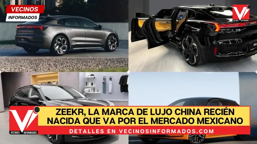 Autos eléctricos: Zeekr, la marca de lujo china recién nacida que va por el mercado mexicano