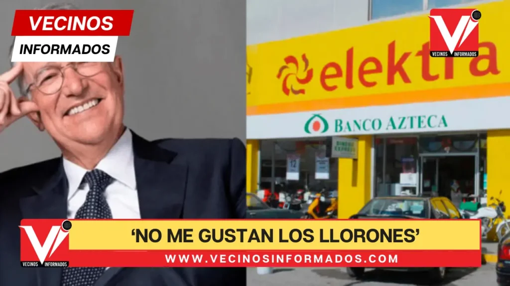Salinas Pliego cancela pedido de pantalla a cliente de Elektra: ‘no me gustan los llorones’