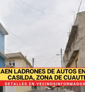 Caen ladrones de autos en col. La Casilda, zona de Cuautepec, Gustavo A. Madero