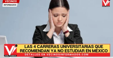 Estas son las 4 carreras universitarias que recomiendan ya no estudiar en México