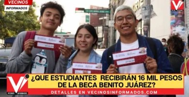 Estos son los estudiantes que recibirán 16 mil pesos de la Beca Benito Juárez