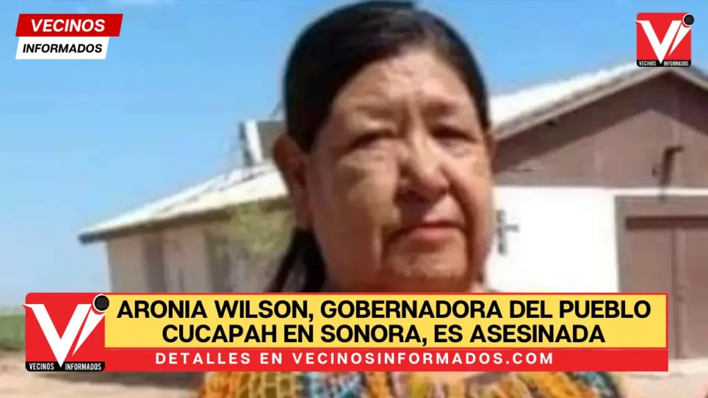 Aronia Wilson, gobernadora del pueblo Cucapah en Sonora, es asesinada; detienen a uno