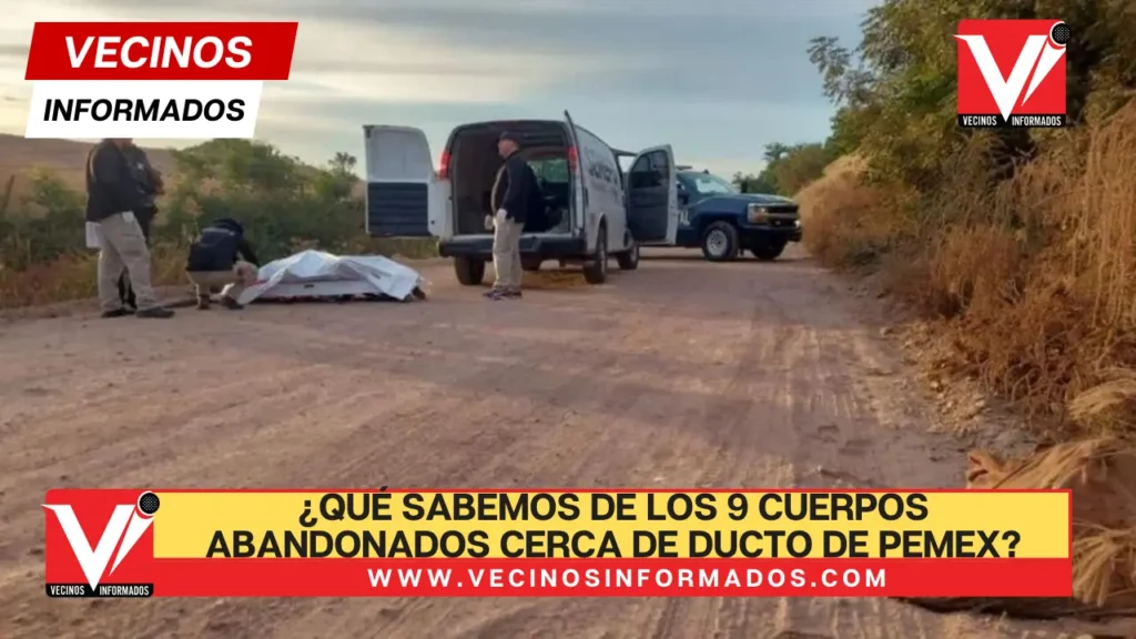 San Juan del Río: ¿Qué sabemos de los 9 cuerpos abandonados cerca de ducto de Pemex?