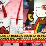 VIDEO La bodega secreta de Hello Kitty donde encontrarás coleccionables desde 5 pesos