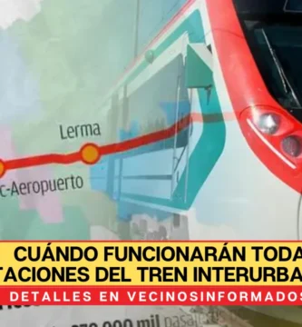 Cuándo funcionarán todas las estaciones del Tren Interurbano; según AMLO