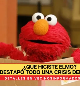 ¿Que hiciste Elmo? destapó todo una crisis depresiva