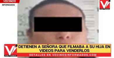 Detienen a señora que filmaba a su hija en videos íntimos para venderlos