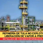 Refinería de Tula no explotó, fue liberación de vapor a presión: gobierno de Hidalgo