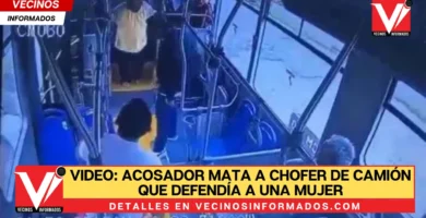 VIDEO: Acosador mata a chofer de camión que defendía a una mujer