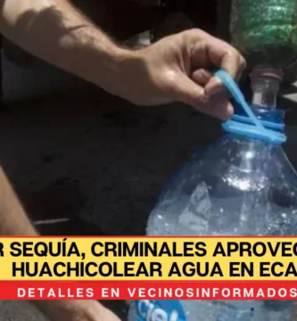 Por sequía, criminales aprovechan para huachicolear agua en Ecatepec y oriente del Edomex
