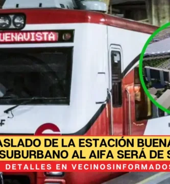 SICT: Traslado de la estación Buenavista del Suburbano al AIFA será de sólo 39 minutos