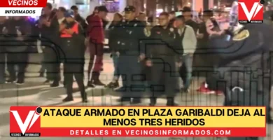 Ataque armado en Plaza Garibaldi deja al menos tres heridos
