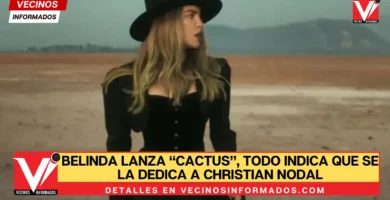 Belinda lanza “Cactus”, todo indica que se la dedica a Christian Nodal