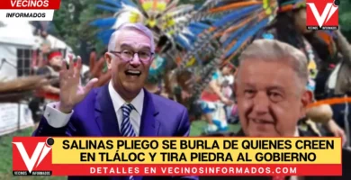 Salinas Pliego se burla de quienes creen en Tláloc y tira piedra al gobierno de AMLO