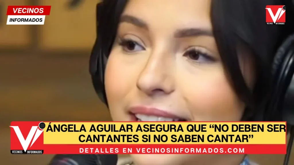 VIDEO: ¿Fue indirecta? Ángela Aguilar asegura que “no deben ser cantantes si no saben cantar”