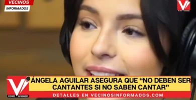 VIDEO: ¿Fue indirecta? Ángela Aguilar asegura que “no deben ser cantantes si no saben cantar”