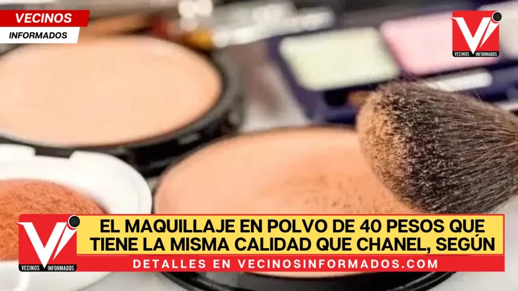 El maquillaje en polvo de 40 pesos que tiene la misma calidad que Chanel, según Profeco