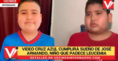 VIDEO Cruz Azul cumplirá sueño de José Armando, niño que padece leucemia y que decidió dejar las quimioterapias