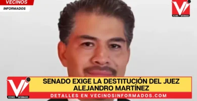 Senado exige la destitución del juez Alejandro Martínez, quien absolvió al abusador de una niña de cuatro años en Edomex