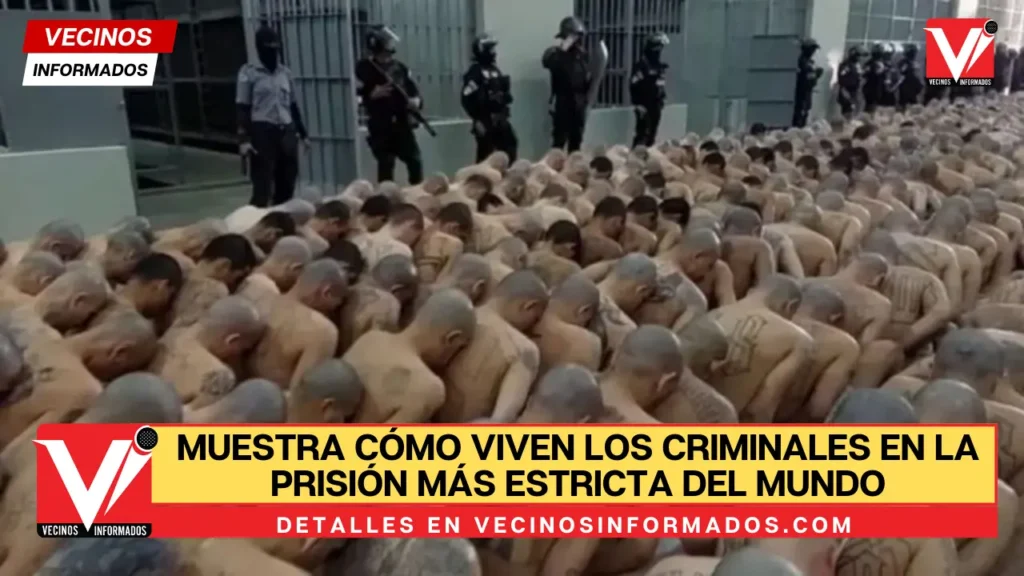 VIDEO Luisito Comunica muestra cómo viven los criminales en la prisión más estricta del mundo