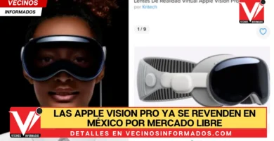 Las Apple Vision Pro ya se revenden en México por Mercado Libre