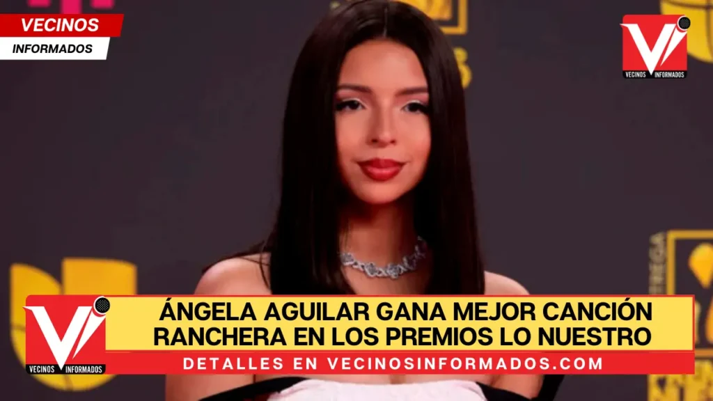VIDEO Ángela Aguilar Gana mejor canción ranchera en los premios lo Nuestro y la critican ‘insoportable y aseñorada’