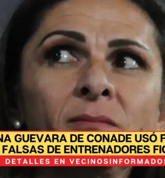 Ana Guevara de Conade usó facturas falsas de entrenadores ficticios