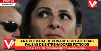 Ana Guevara de Conade usó facturas falsas de entrenadores ficticios