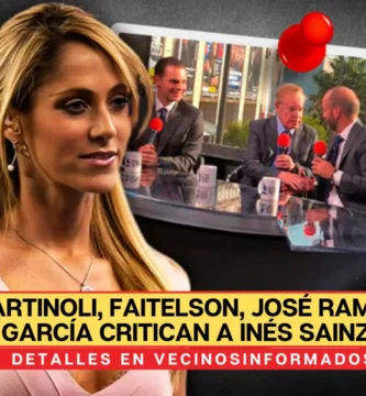 Martinoli, Faitelson, José Ramón y Luis García critican a Inés Sainz |VIDEO