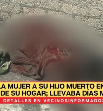 Halla mujer a su hijo muerto en la azotea de su hogar; llevaba días muerto