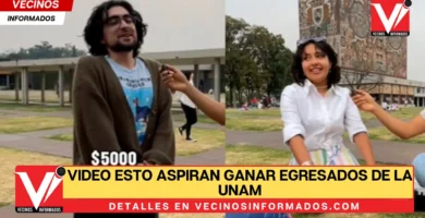 VIDEO Esto aspiran ganar egresados de la UNAM