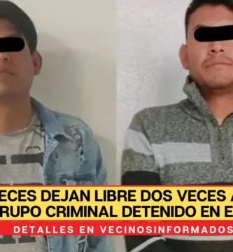 VIDEO: Jueces dejan libre dos veces a líder de grupo criminal detenido en Ecatepec