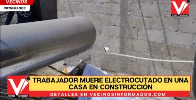 Trabajador muere electrocutado en una casa en construcción