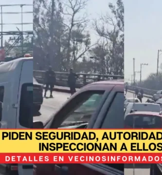 Operativo… contra transportistas: Piden seguridad, autoridades los inspeccionan a ellos