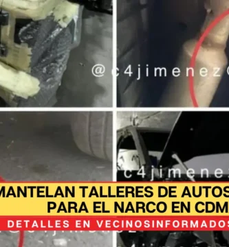Desmantelan talleres de autos blindados para el narco en CdMx