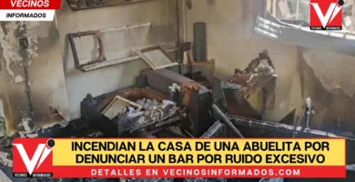 Incendian la casa de una abuelita por denunciar un bar por ruido excesivo
