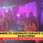 Hombre es asesinado durante un asalto en Ecatepec