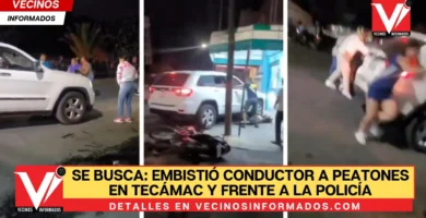 Así embistió conductor a peatones en Tecámac y frente a la policía; está Así embistió conductor a peatones en Tecámac y frente a la policía; está prófugo prófugo