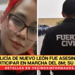 Policía de Nuevo León fue asesinada tras participar en marcha del 8M; su esposo es el principal sospechoso