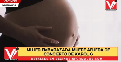 Mujer embarazada muere afuera de concierto de Karol G; la impactó bala perdida