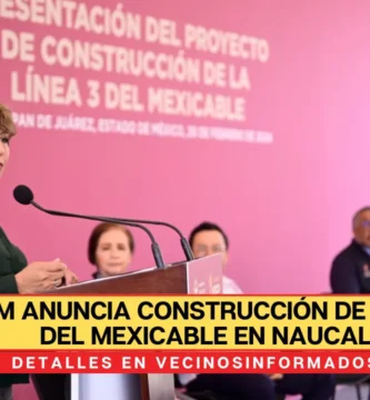 GEM anuncia construcción de la Línea 3 del Mexicable en Naucalpan