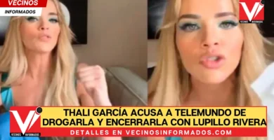 VIDEO: Thali García acusa a Telemundo de drogarla y encerrarla con Lupillo Rivera en ‘La Casa de los Famosos’