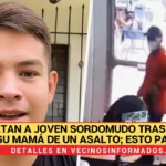 Matan a joven sordomudo tras defender a su mamá de un asalto; esto pasó |VIDEO