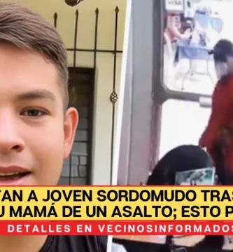 Matan a joven sordomudo tras defender a su mamá de un asalto; esto pasó |VIDEO