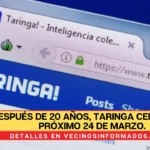 Después de 20 años, Taringa cerrará el próximo 24 de marzo.