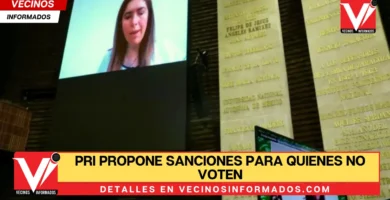 PRI propone sanciones para quienes no voten