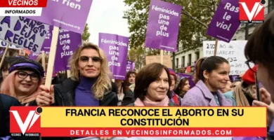 Francia reconoce el aborto en su Constitución; es el primer país en hacerlo