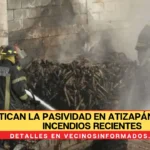 Critican la pasividad en Atizapán ante los incendios recientes