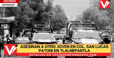 Asesinan a otro joven en col. San Lucas Patoni en Tlalnepantla